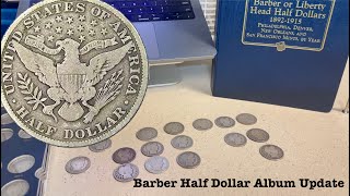 Barber Half Dollar  Album Update 4 [upl. by Araas887]