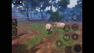 ECOS La Brea  Horse gameplay [upl. by Namad872]