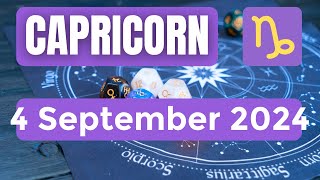 Capricorn horoscope  Capricorn Horoscope for Today 4 September 2024 [upl. by Aunson]