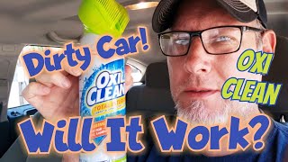 Oxi Clean Total Interior Cleaner Will It Work on Car Seats [upl. by Marnie805]