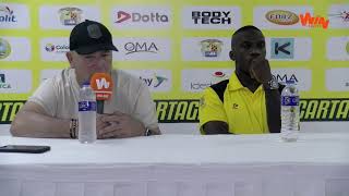 Rueda de prensa de Real Cartagena tras su partido ante Bogotá [upl. by Devon370]