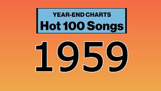 1959 Billboard Hot 100 Year End Singles [upl. by Oludoet]