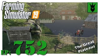 Lets play FS19 The Great Plateaus with KustJidding  Episode 752 [upl. by Hotze179]