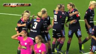 Linköping FC 2  1 KopparbergsGöteborg FC 20140827 [upl. by Cinelli470]