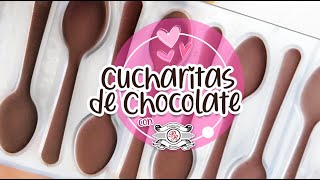 Cucharas de Chocolate Turquesa con quotChocolate Rossiquot [upl. by Marilyn]