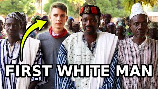 WHITE MAN Visits REMOTE AFRICAN TRIBE [upl. by Cohlette]