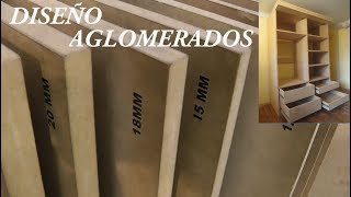 COMO SE DISEÑA MUEBLES EN PLACAS AGLOMERADAS  MELAMINA  MDF  OSB  Luis Lovon [upl. by Urion]