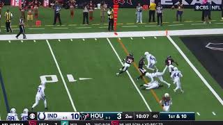 Joe Mixon 14 Yard Touchdown Run  Colts vs Texans [upl. by Tanner]