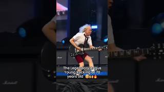 The Legendary Angus Young ACDC Still Rocking🔥music musicians guitar drummer bassguitar acdc [upl. by Leelah]