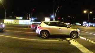 Night drive from Southern Avenue to Brown Rd on Power Road Mesa AZ 9 May 2015 GOPR8799 [upl. by Ocinemod]