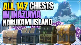 ALL Chest Locations in Inazuma  Part 1 Narukami Island 【Genshin Impact】 [upl. by Donni965]