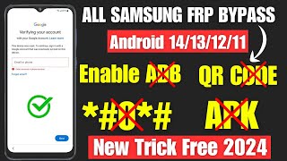 ALL SAMSUNG FRP BYPASS 2024  ADB FAIL  0 Code Not Work  Talkback Not Work  FREE Method [upl. by Aved738]