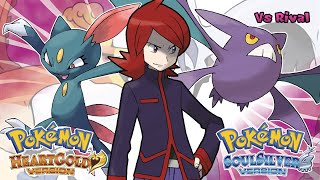 Pokémon HeartGold amp SoulSilver  Rival Battle Music HQ [upl. by Kinnie]