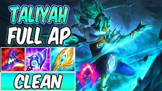 FULL AP MAX BURST TALIYAH  CRYSTALIS MOTUS TALIYAH MID GAMEPLAY  League of Legends [upl. by Ausoj]