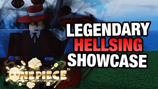 AOPG How To Get Hellsing and Full Showcase A One Piece Game  Roblox [upl. by Baxy375]