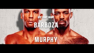 UFC Barboza VS Murphy Predictions [upl. by Ecnarepmet]