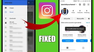 How to Fix Instagram Not Showing  Camera Roll Photos Gallery Photos SD Card Photos  2024 [upl. by Althea]