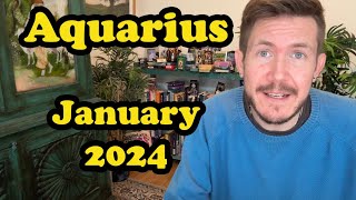 Aquarius January 2024 Horoscope [upl. by Anoy]