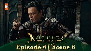 Kurulus Osman Urdu  Season 3 Episode 6 Scene 6  Hosh mein raho [upl. by Annatsirhc]