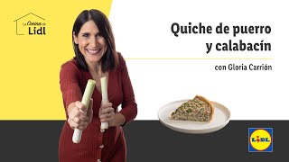 Quiche de Verduras 🥧 🥒  Recetas Veganas  Lidl España [upl. by Ariane318]