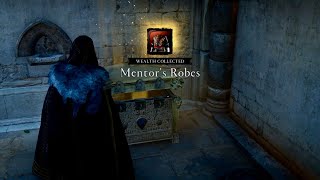 Mentor’s Robes wealth treasure chest in Saint Lewinna’s Church Assassin’s Creed Valhalla [upl. by Selrac257]