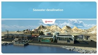 Seawater desalination  Veolia [upl. by Nawtna]