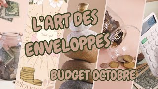 🍂🎃 Budget Octobre 🍂🎃Méthode des enveloppes budgétaires 🍂 [upl. by Nerita930]