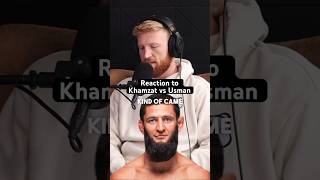 Bo Nickal’s reaction to Khamzat Chimaev win last weekend subscribe podcast espnmma ufc [upl. by Odnomyar861]