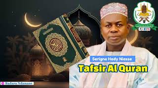 Ramadan 2024  Tafsir Oustaz Hady NIASS  Lundi 11 Mars 2024 [upl. by Lig]