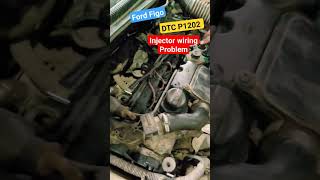 Fuel Injector Problem dtc p1202 shorts ford [upl. by Yaf194]