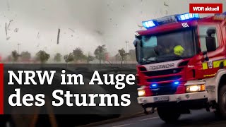 3mal Tornado in NRW So heftig war der Sturm um Paderborn Lippstadt amp Höxter  WDR Aktuelle Stunde [upl. by Leuqim]