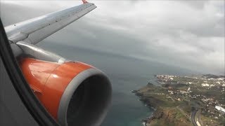 EasyJet Airbus A320214  London Gatwick to Madeira Full Flight [upl. by Hadwyn]