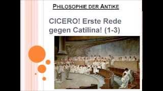 Cicero Erste Rede gegen Catilina Teil 13 [upl. by Bilski]