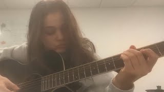 pushing it down and praying artist singersongwriter musician cover singer lizzymcalpine song [upl. by Labinnah]