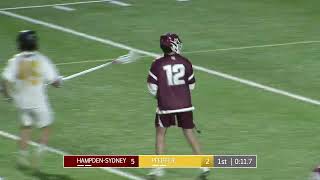 HampdenSydney vs Pfeiffer Mens Lacrosse [upl. by Aurelie]