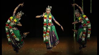 Jayashri Arangetram excerpts  Sridevi Nrithyalaya  Bharathanatyam Dance [upl. by Rhodie860]