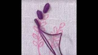 Embroidery Tutorial 3D Floral Pattern Embroidery Tutorial Embroidery 3DArt FloralDesign [upl. by Suvart]