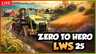 3🌱 ZERO to HERO 🌱 LANDWIRTSCHAFTS  SIMULATOR 2025 🌱 LIVE Gameplay [upl. by Mckee]