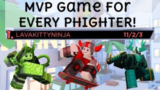 MVP games with EVERY CHARACTER PHIGHTING [upl. by Ahsias139]