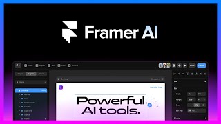 Framer AI Tutorial Create a Site in Minutes [upl. by Selda321]