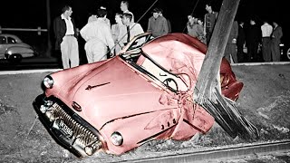 Insane Vintage Car Crashes Compilation 1940s60s  History Colorized [upl. by Oilejor]