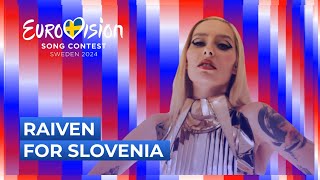 Raiven for Slovenia 🇸🇮  Eurovision 2024 [upl. by Colston]