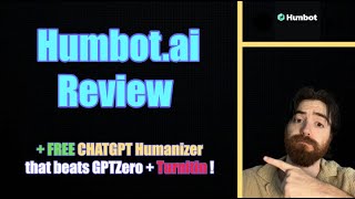 Humbot AI Review Is Humbotai legit  FREE AI Humanizer tool [upl. by Weston]