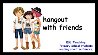 ESL Teaching Primary school student reading short sentences [upl. by Ayenet]