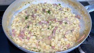 PASTA E FAGIOLI CON PANCETTA [upl. by Bertrand852]