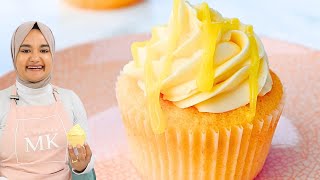 Ive never had a LEMON CUPCAKE as fluffy moist and ZESTY as this one Easy recipe [upl. by Betz]