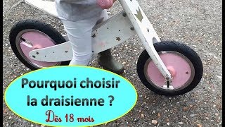 🚲 4 bonnes raisons davoir une draisienne dès 18 mois [upl. by Akla]