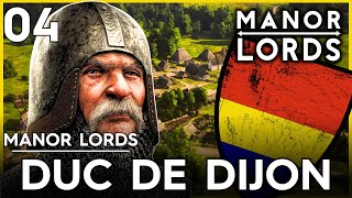 MANOR LORDS  FR Plus de 100 habitants à Dijon et de nouveaux territoires arrivent  4 [upl. by Blader]