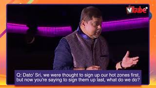 Dato Sri Vijay Eswaran  On Prospecting Hot Zones  VCON 2018 [upl. by Pearl]