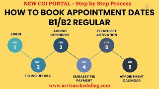 How to book B1B2 Regular Appointment  wwwusvisaschedulingcom  StepbyStep  Add Dependent [upl. by Mungovan]